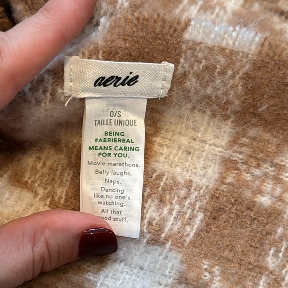 Aerie Plaid Scarf - Picture 3 of 5